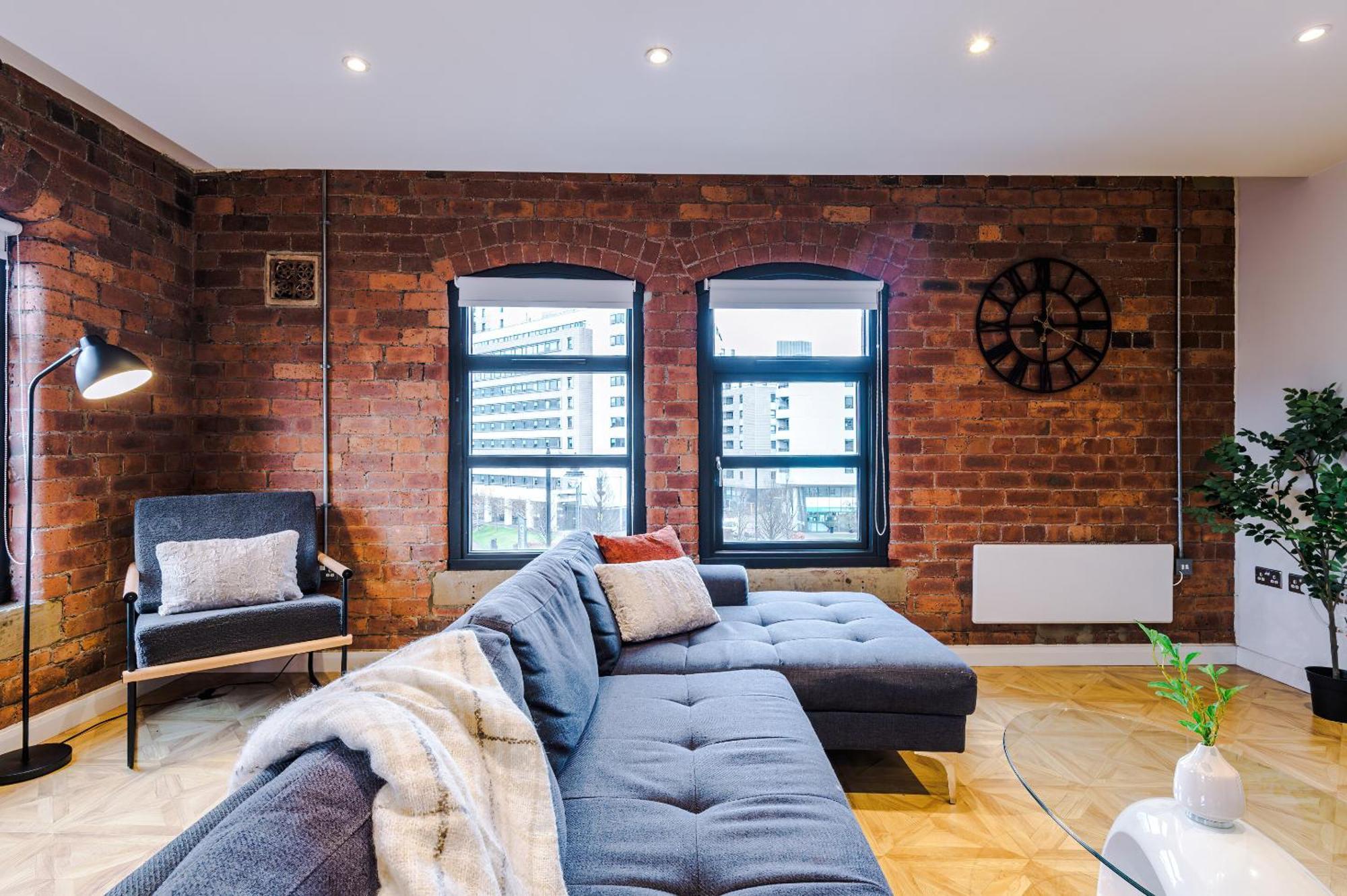 2 King Size Beds In Manhattan Styled Oversize Apartment Leeds  Zewnętrze zdjęcie