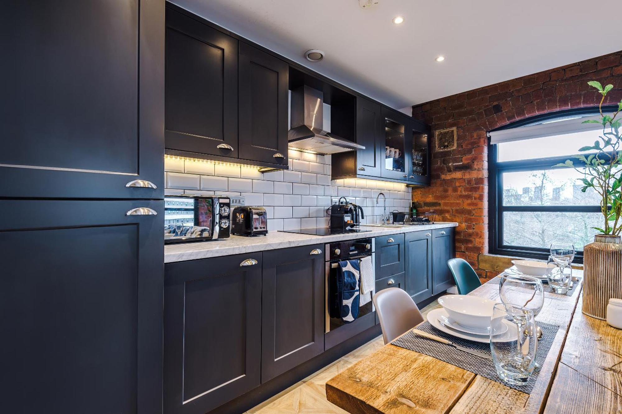 2 King Size Beds In Manhattan Styled Oversize Apartment Leeds  Zewnętrze zdjęcie