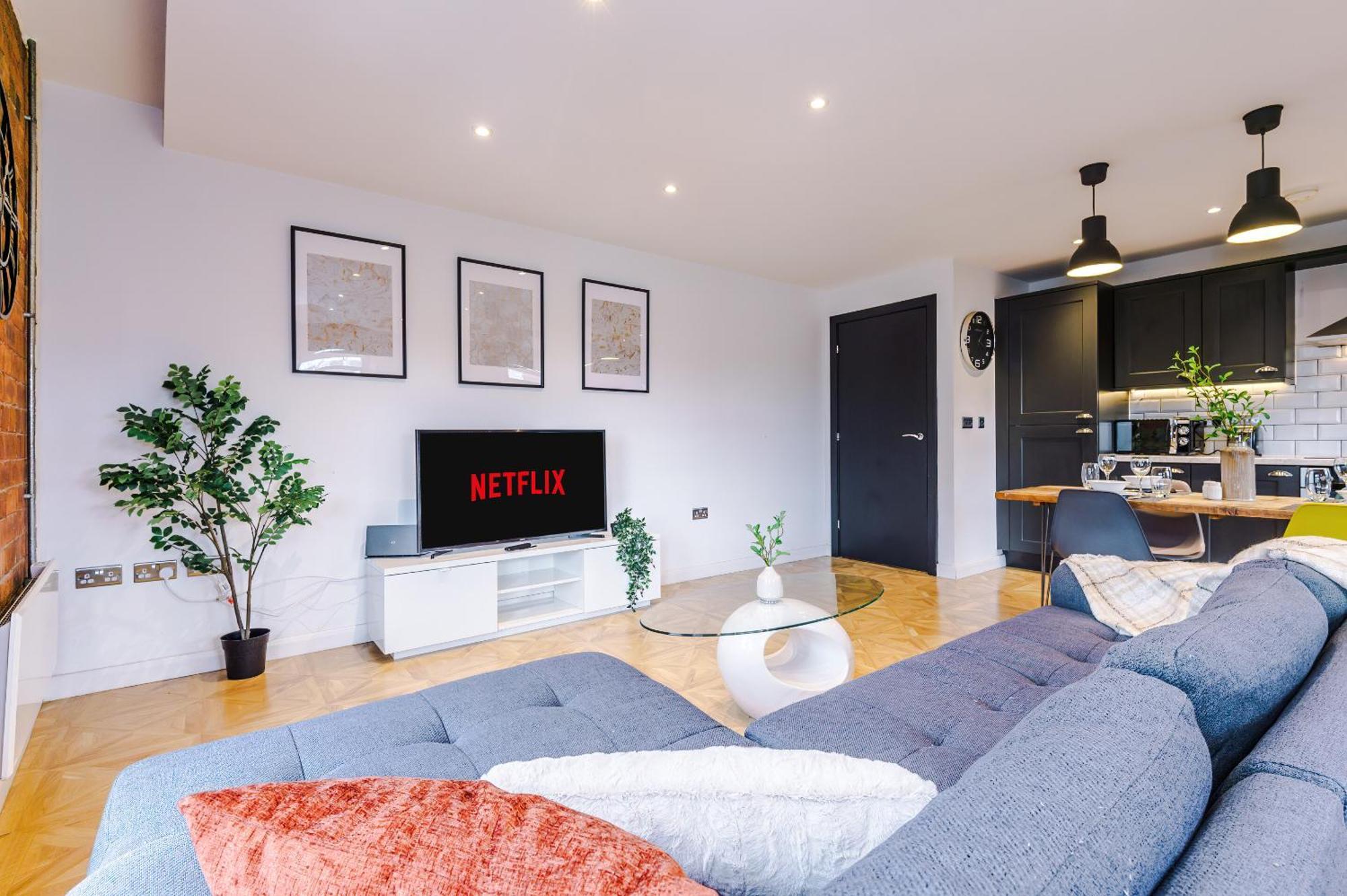 2 King Size Beds In Manhattan Styled Oversize Apartment Leeds  Zewnętrze zdjęcie
